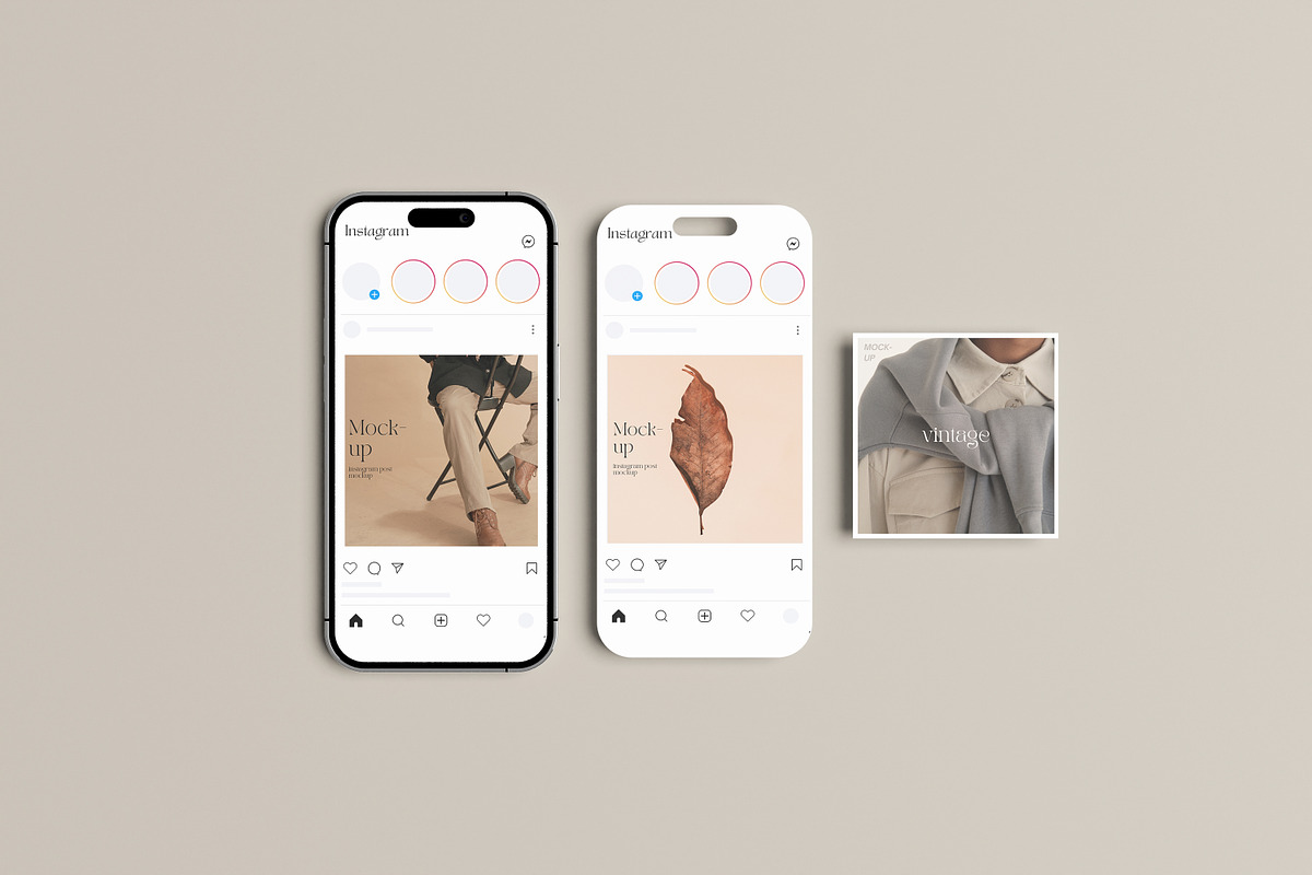 Instagram Post Mockup, an iPhone Mockup by graphic_keY (Photo 7 of 7)
