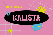 KALISTA – Youth Typeface