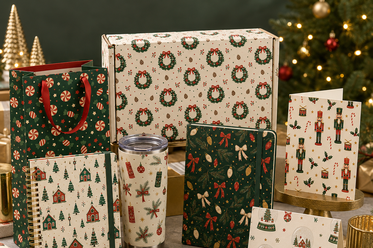 Christmas Seamless Patterns, a Decorative Illustration by HeavensStar (Photo 4 of 8)