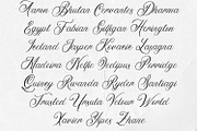 Straight Neckline - Font, a Script Font by Arendxstudio (Thumbnail 9 of 10)