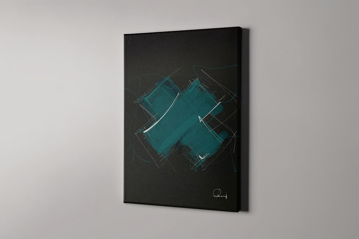 Canvas Mock-up, an Advertising Mockup by zippypixelstudio (Photo 2 of 9)