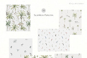 Tropical Jungle Watercolor Animals, an Animal Illustration by Kreker Kate (Thumbnail 11 of 14)
