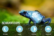 Tropical Wildlife Icons, an Icon by Emma Jacquelyn Design (Thumbnail 2 of 5)