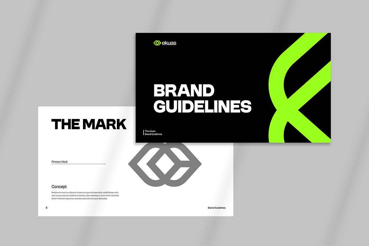 Brand Guideline Presentation Design preview 2