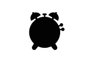 Alarm Clock Silhouette Vector Bundle, an Illustration by Creativeshirt (Thumbnail 12 of 51)