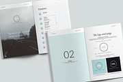 Brand Guidelines - 2 formats, a Brochure Template by Imagination Area (Thumbnail 2 of 8)