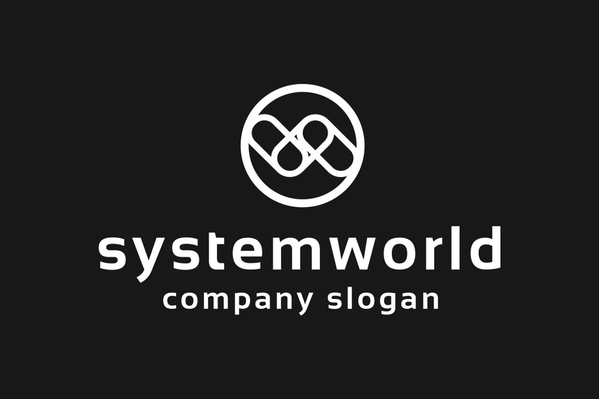 System World Logo Template, a Branding & Logo Template by PixaSquare
