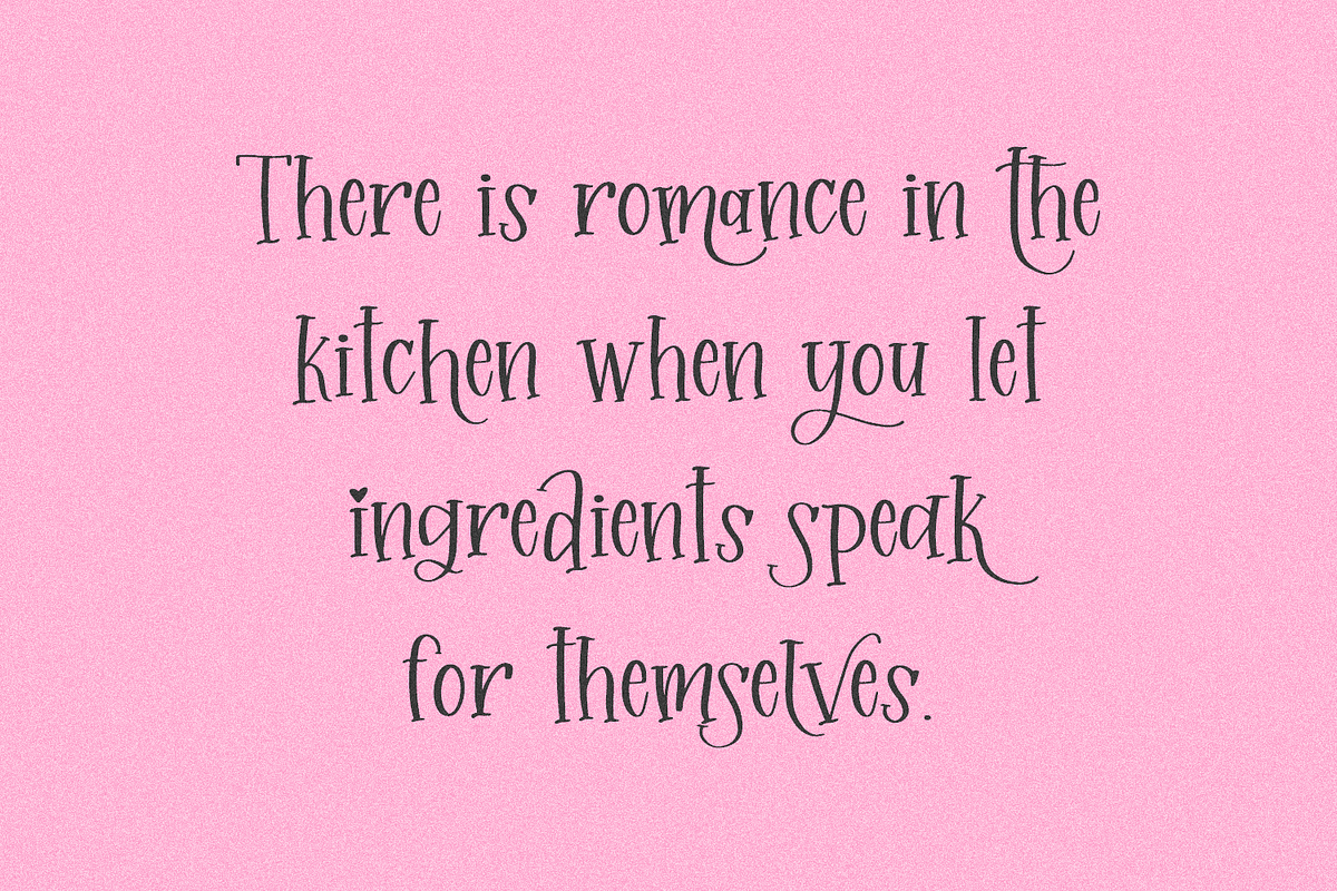 Sprinkle Cookie Serif, a Handwritten Font by Beck McCormick (Photo 7 of 10)