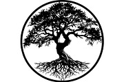 Tree of Life Circle SVG Bundle, an Object Graphic by jahid234 (Thumbnail 4 of 13)