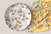 Seamless pattern with physalis, a Pattern Graphic by Elona Laff (Thumbnail 4 of 5)