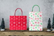 Christmas patterns + greeting card, a Pattern Graphic by Evgeniya Dzhumm (Thumbnail 2 of 3)