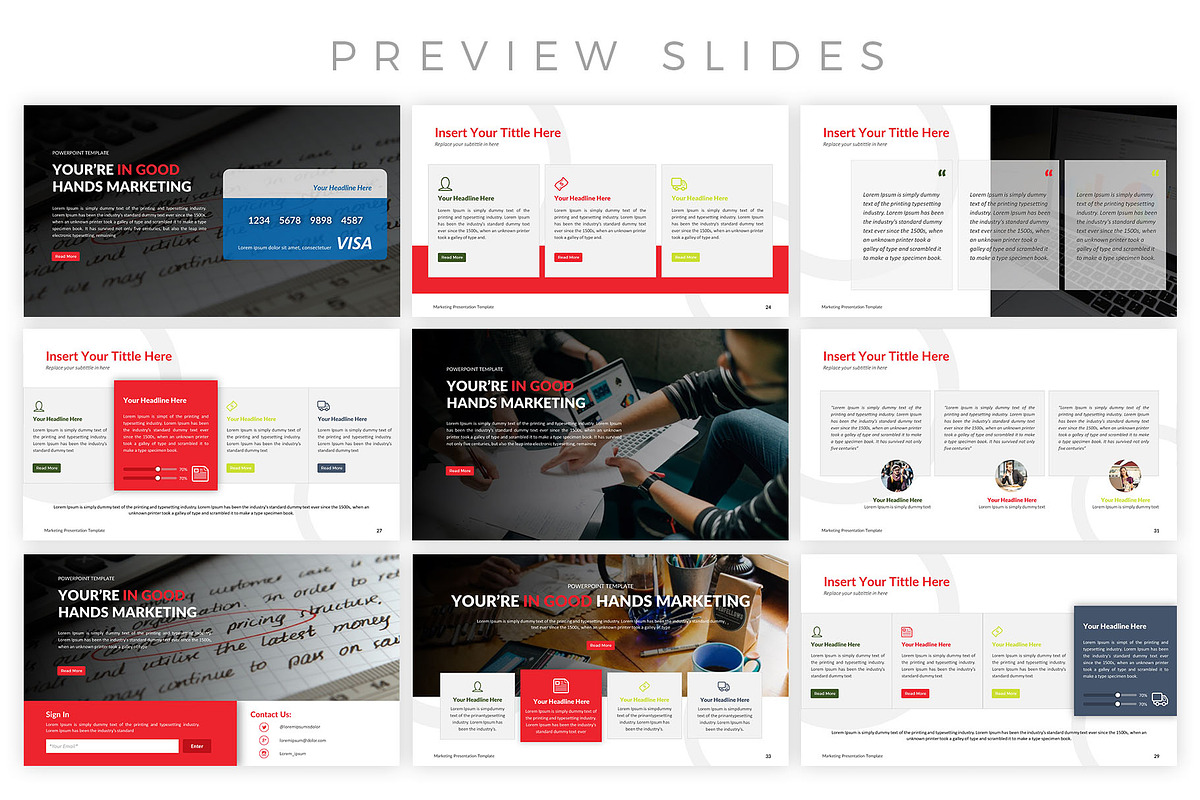 Marketing Presentation Template, a Presentation Template by Digitcase x Wealthwells (Photo 4 of 5)