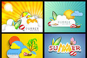 Summer Design Set, an Object Illustration by Allies Interactive (Thumbnail 5 of 6)