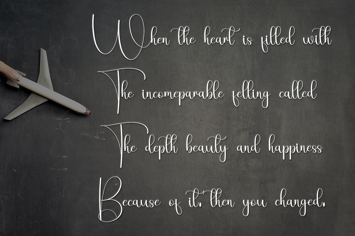 Handwriting, a Handwritten Font by InermediaSTUDIO (Photo 3 of 7)