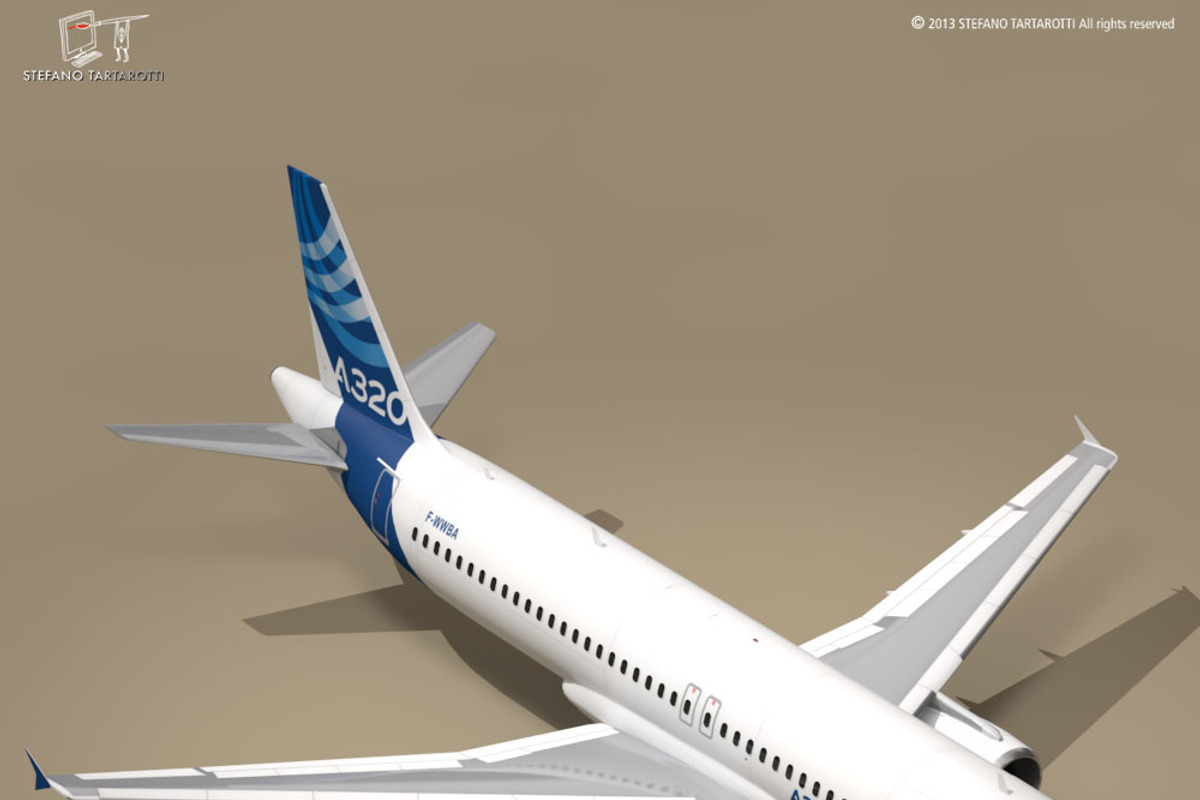 A320-200 airbus, a Cars & Vehicle 3D Model by Tartino 3D models (Photo 5 of 9)