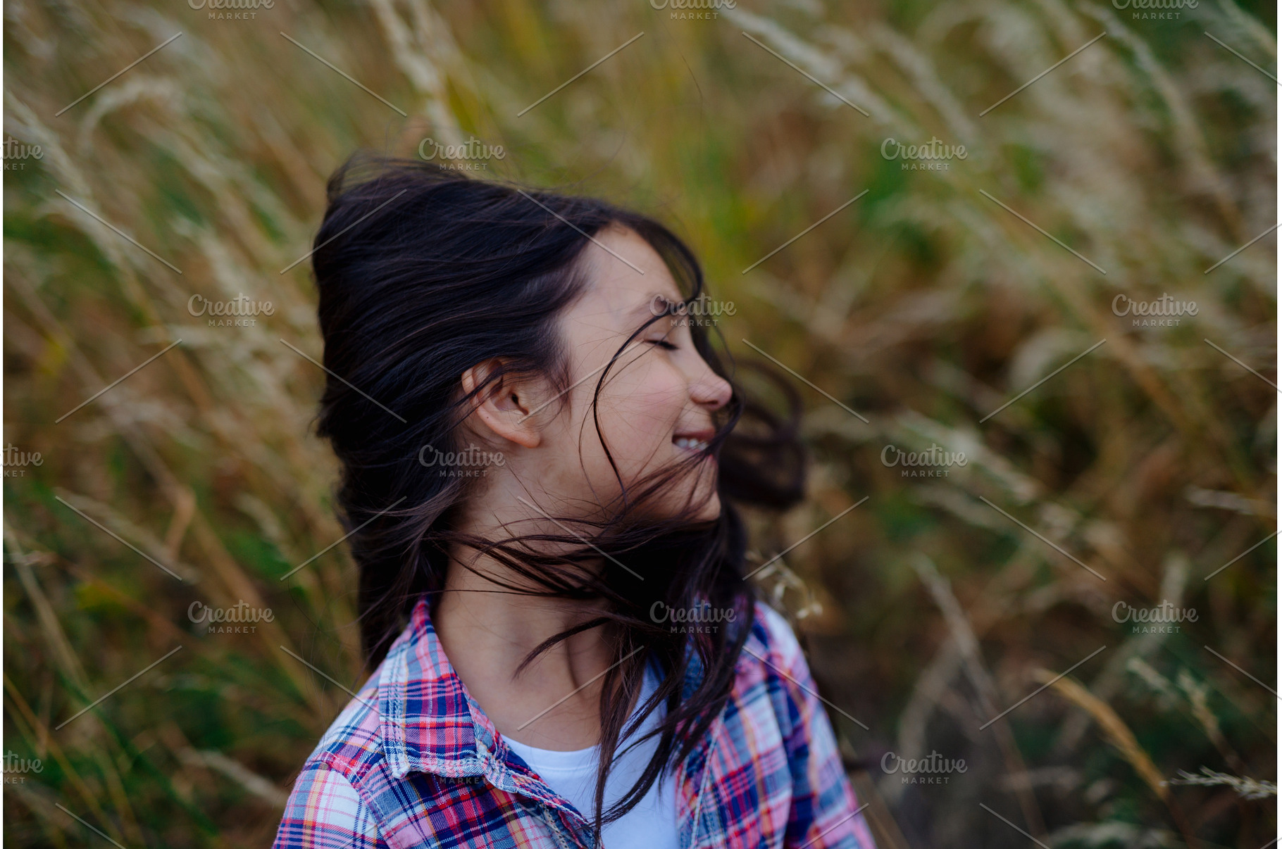 Portrait of beautiful young girl, a Person Photo by HalfPoint