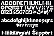 Graphyne - Ink Trap Display Font, a Sans Serif Font by Surplus Type Co (Thumbnail 9 of 9)