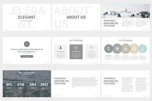 Elegant PowerPoint Template Pack