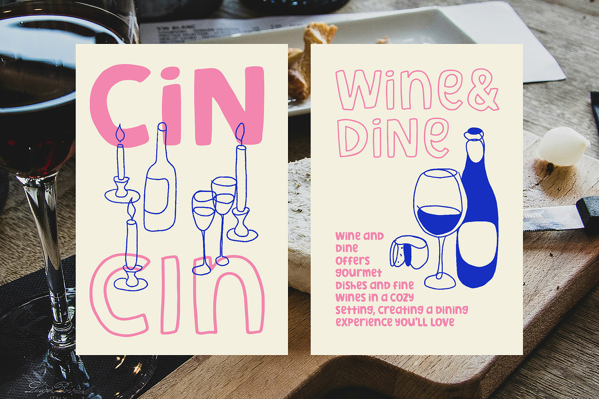 Meow Manor Fun Font Trio, a Handwritten Font by supfonts (Photo 4 of 9)
