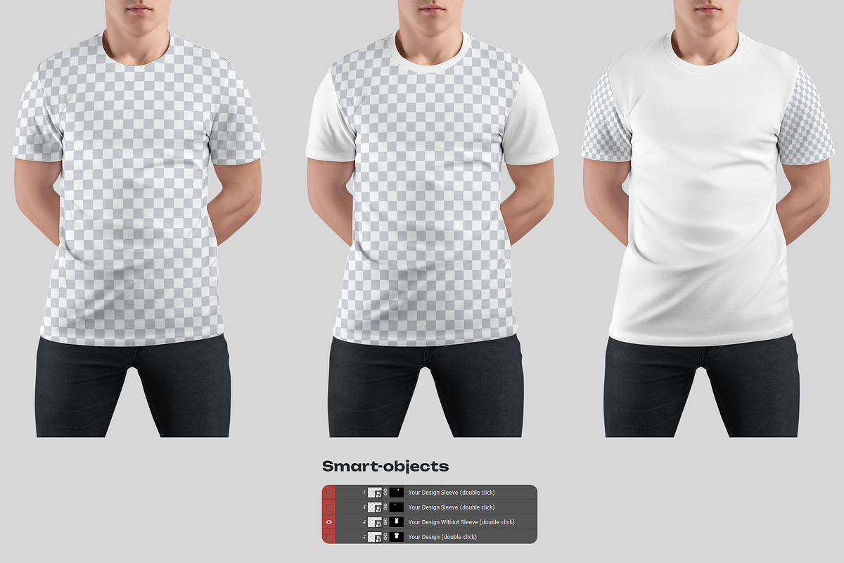 7 Mockups Man T-Shirt, a Shirt Mockup by Grow Design Craft Studio (Photo 5 of 7)