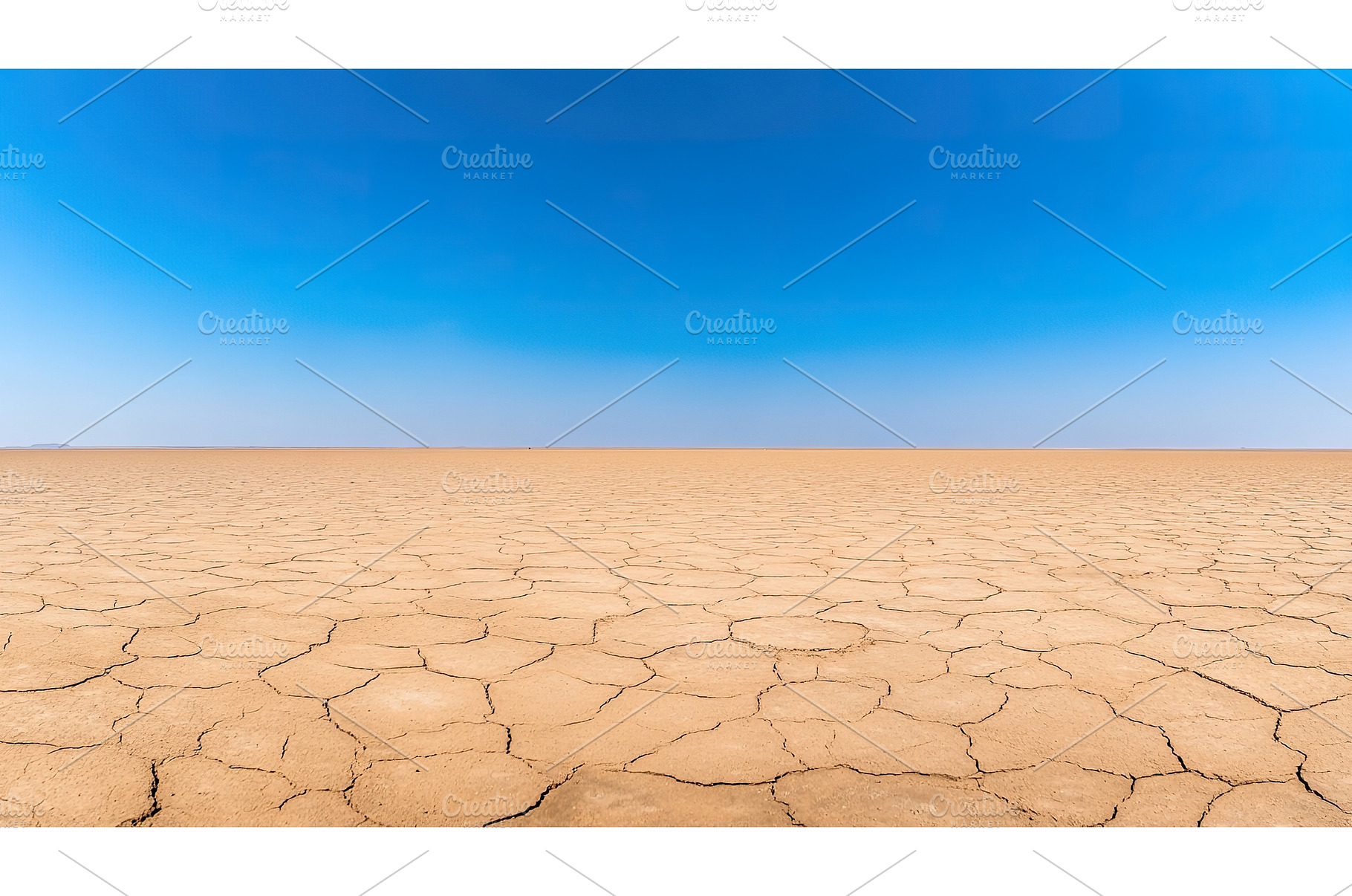 Expansive desert landscape under, a Nature Photo by Lermont51