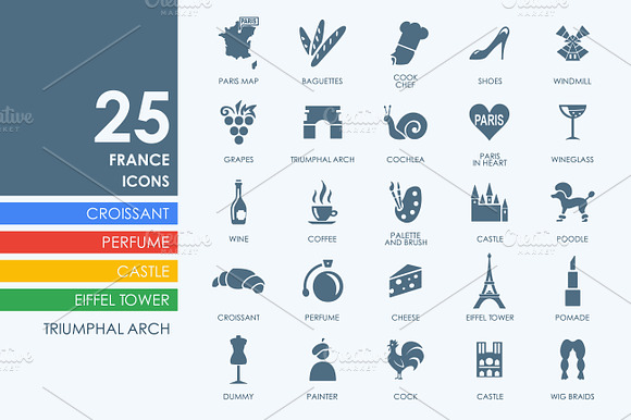 25 France Icons
