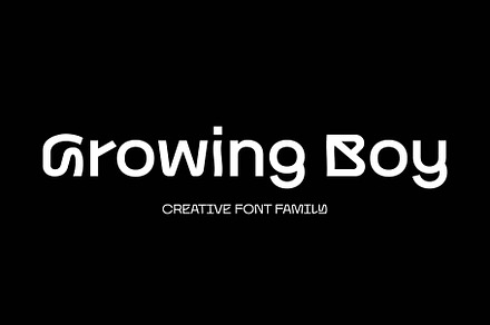 Growing Boy Font Family
