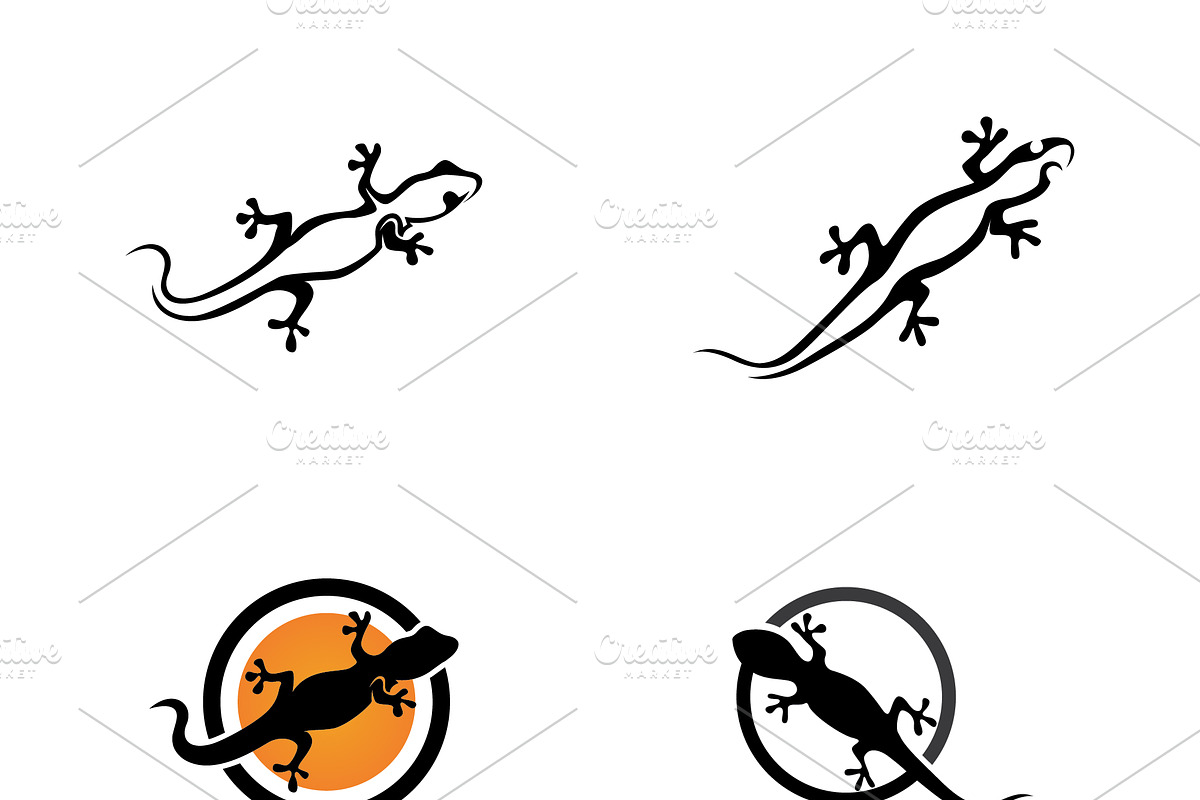 Lizard symbol icon vector animal, a Branding & Logo Template by ...