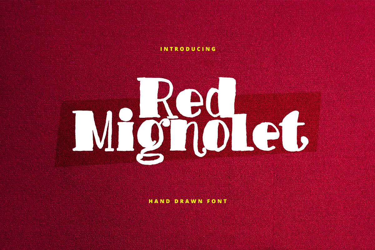 Red Mignolet! Funny Font