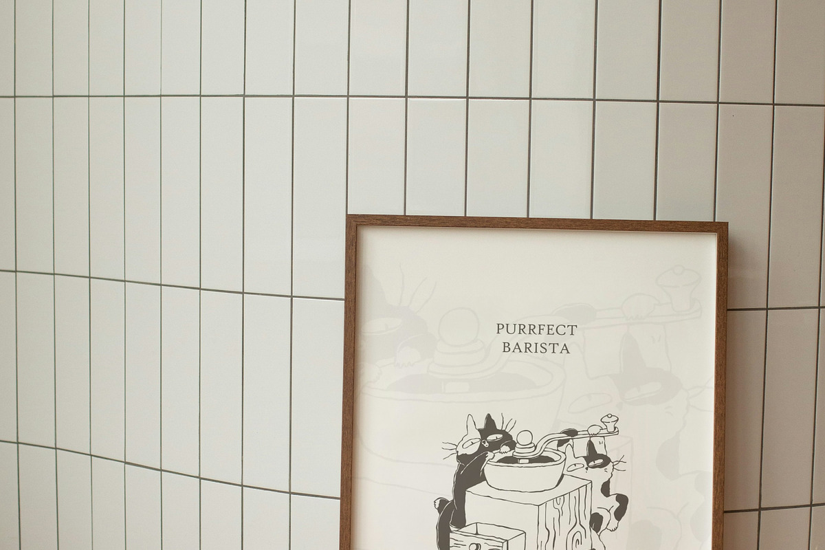 Purrfect Barista Hand Drawn Clipart, an Illustration by Anastasiya Klempach (Photo 13 of 13)