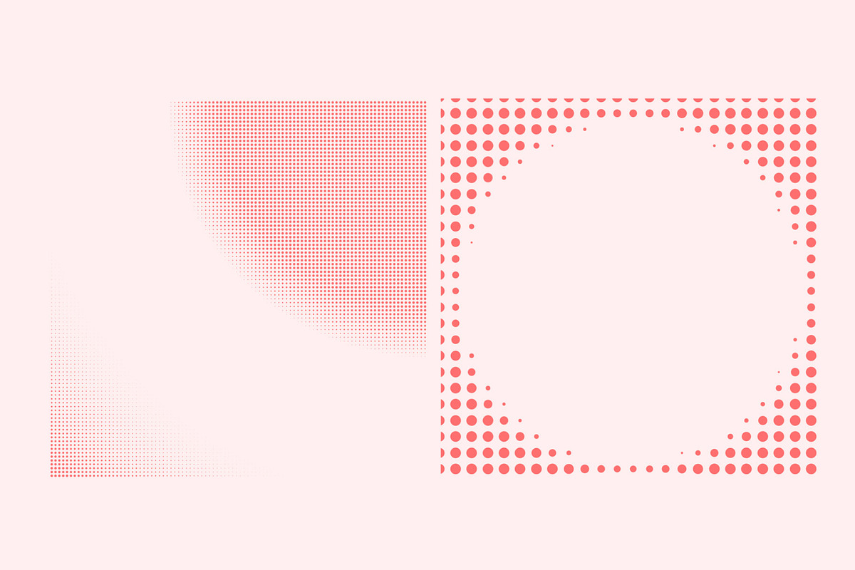 100 Halftone Brush Shape Design, an Action Add-On by Photoshop Action (Photo 8 of 14)
