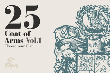 25 Coat Of Arms - Vol.1