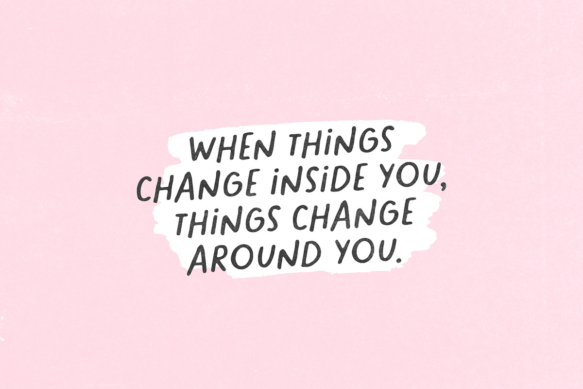 Blooming Mood - Cute Font, a Handwritten Font by simpleblues (Photo 8 of 12)
