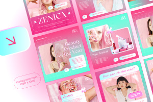 ZENICA - Instagram Template