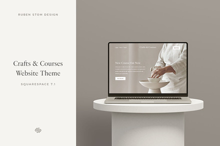Crafts & Courses Squarespace 7.1 Web