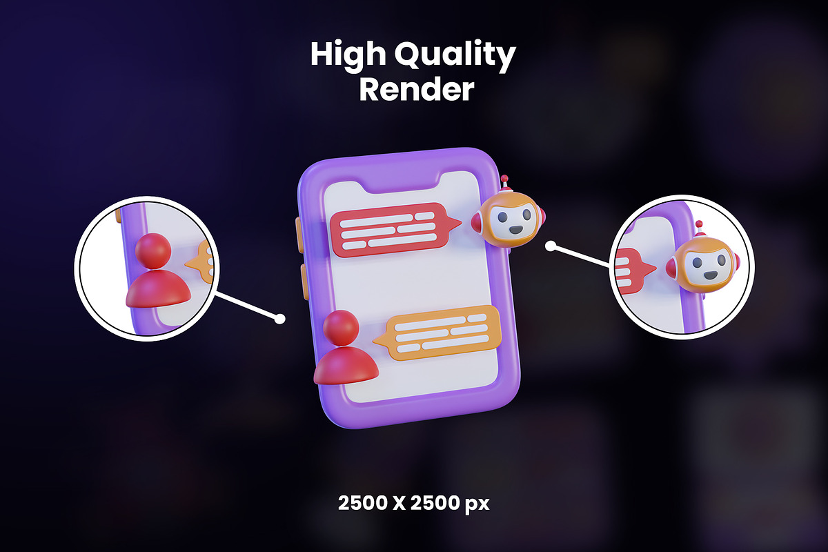 Artificial Intelligence 3D Icon Pack, an Object Graphic by Artnivora.Std (Photo 2 of 4)