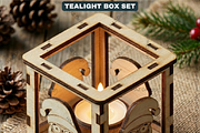 Lantern Laser Cut, Wooden Candles, a Graphic by AtacanDigital (Thumbnail 4 of 5)