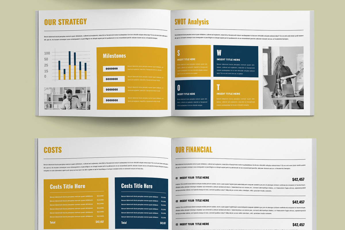 Pitch Deek Template  Landscape, a Brochure Template by ContestDesign (Photo 4 of 5)