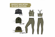 Camo Brushes for Procreate, a Brush Add-On by Mano + Machine (Thumbnail 2 of 4)