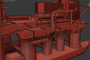 Sea Launch rocket platform 3d model, an Architecture 3D Model by konstantin.ermolaev (Thumbnail 7 of 9)