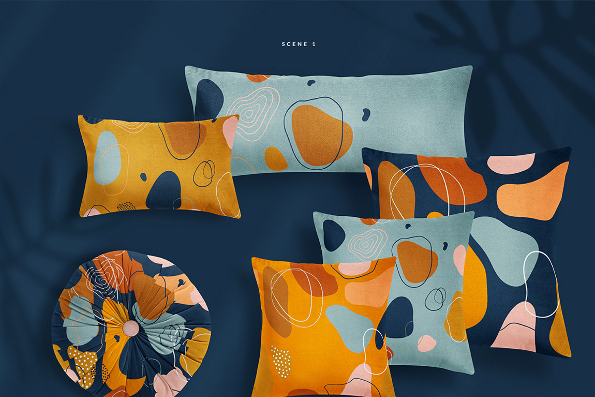 Pillows vol.1: Types & Sizes Mockups, a Household Mockup by Mocca Mockups Store (Photo 2 of 3)