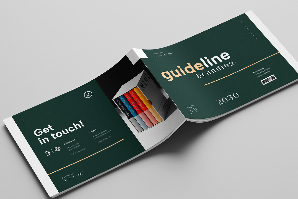 Brand Guideline Template, a Brochure Template by StyleArt (Photo 12 of 12)