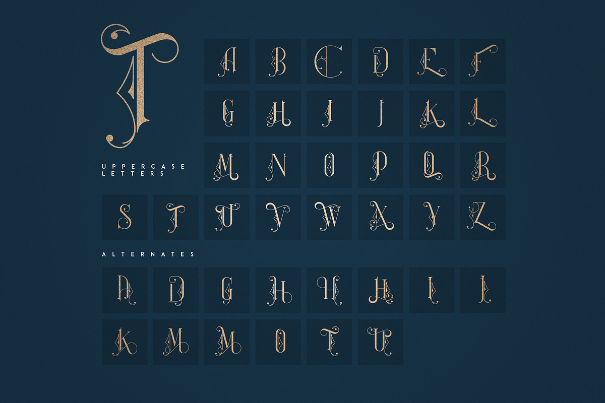 SALE! Midnight Tales - Vintage font, a Serif Font by VP Fonts (Photo 11 of 18)