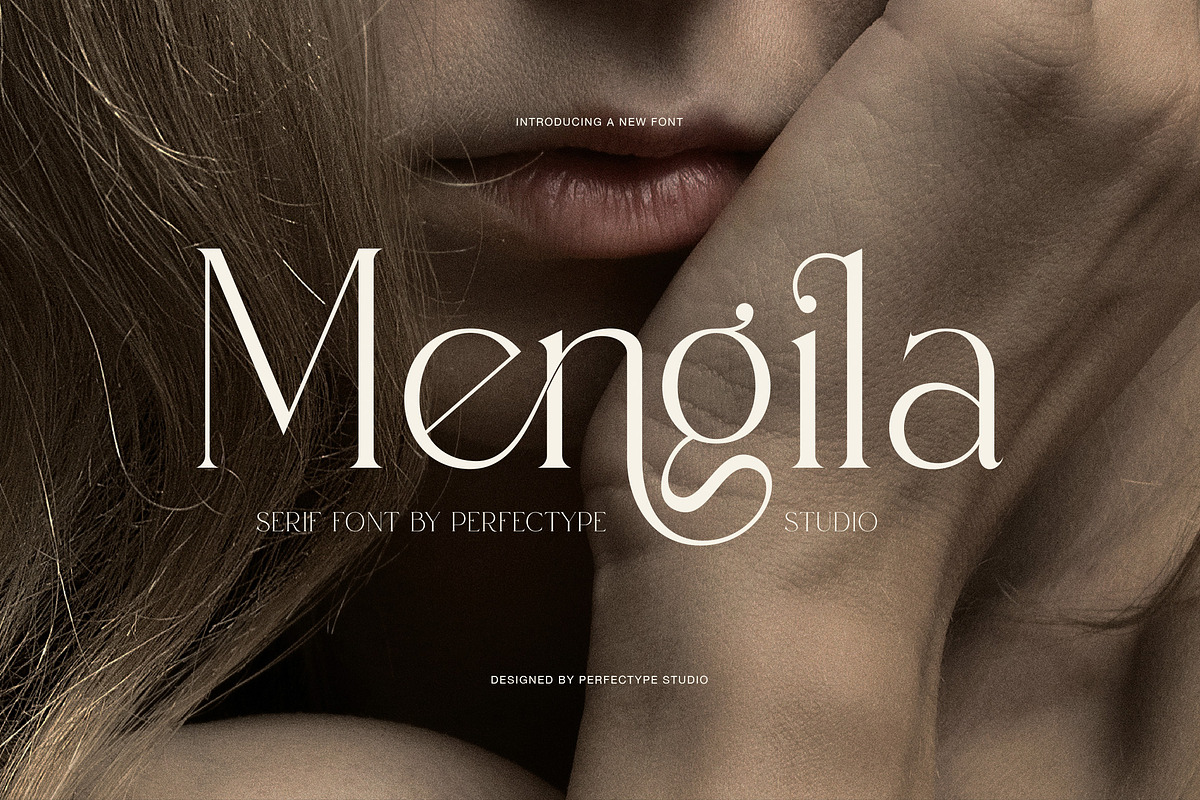 Mengila Elegant Serif, a Serif Font by Perfectype (Photo 1 of 8)