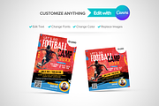 Canva Football Camp Flyer Template, a Flyer Template by antyalias store (Thumbnail 2 of 5)