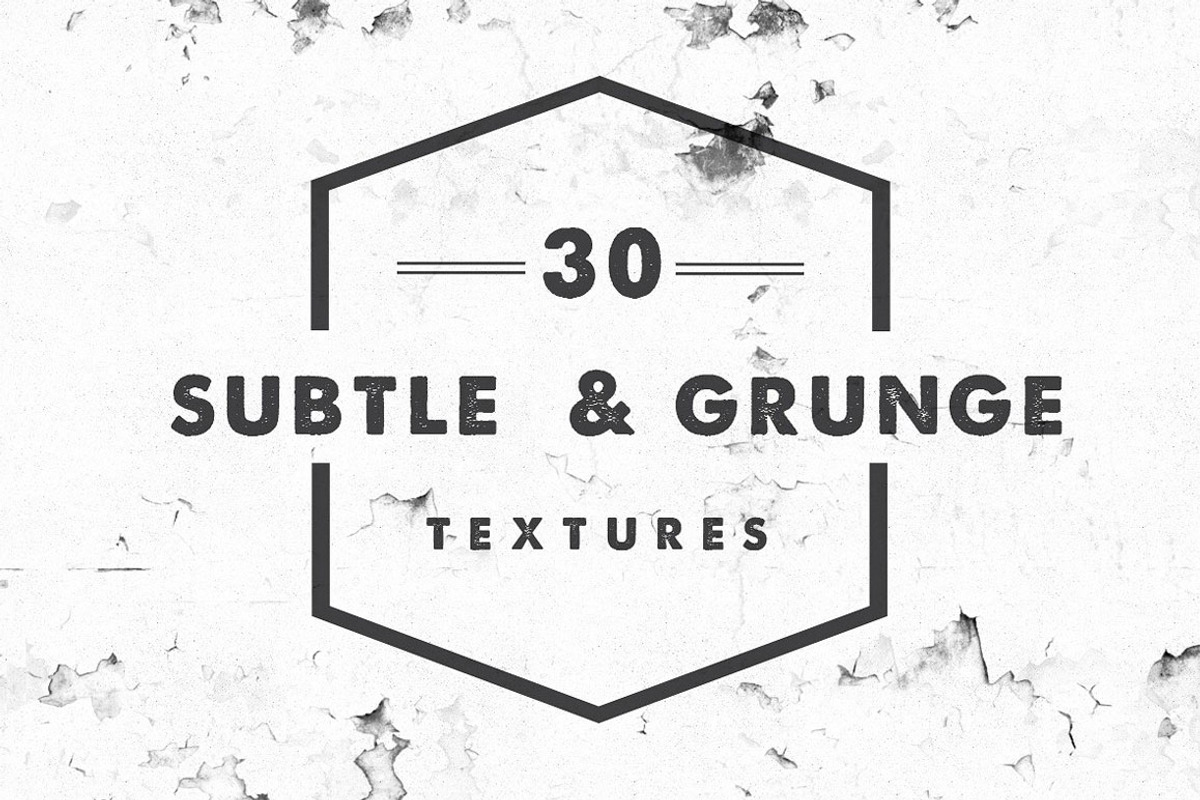 30 High-Res Subtle & Grunge Textures