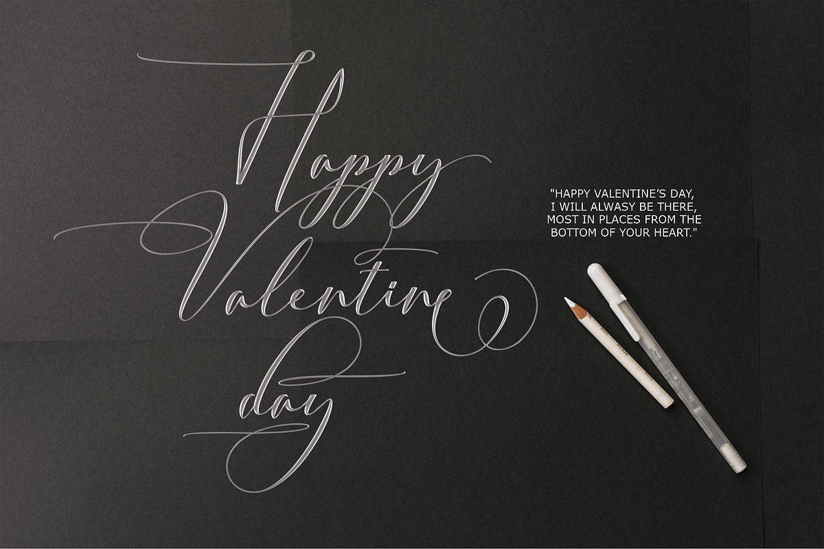 Thougai, a Script Font by danti (Photo 4 of 8)