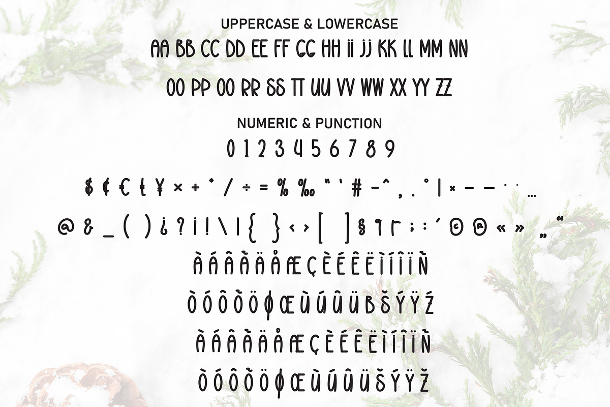 Jasmine Christmas | Script Font, a Script Font by Scratchones (Photo 7 of 8)
