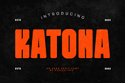 Katona Modern Sans Serif Font, a Sans Serif Font by Perfectype (Thumbnail 1 of 10)
