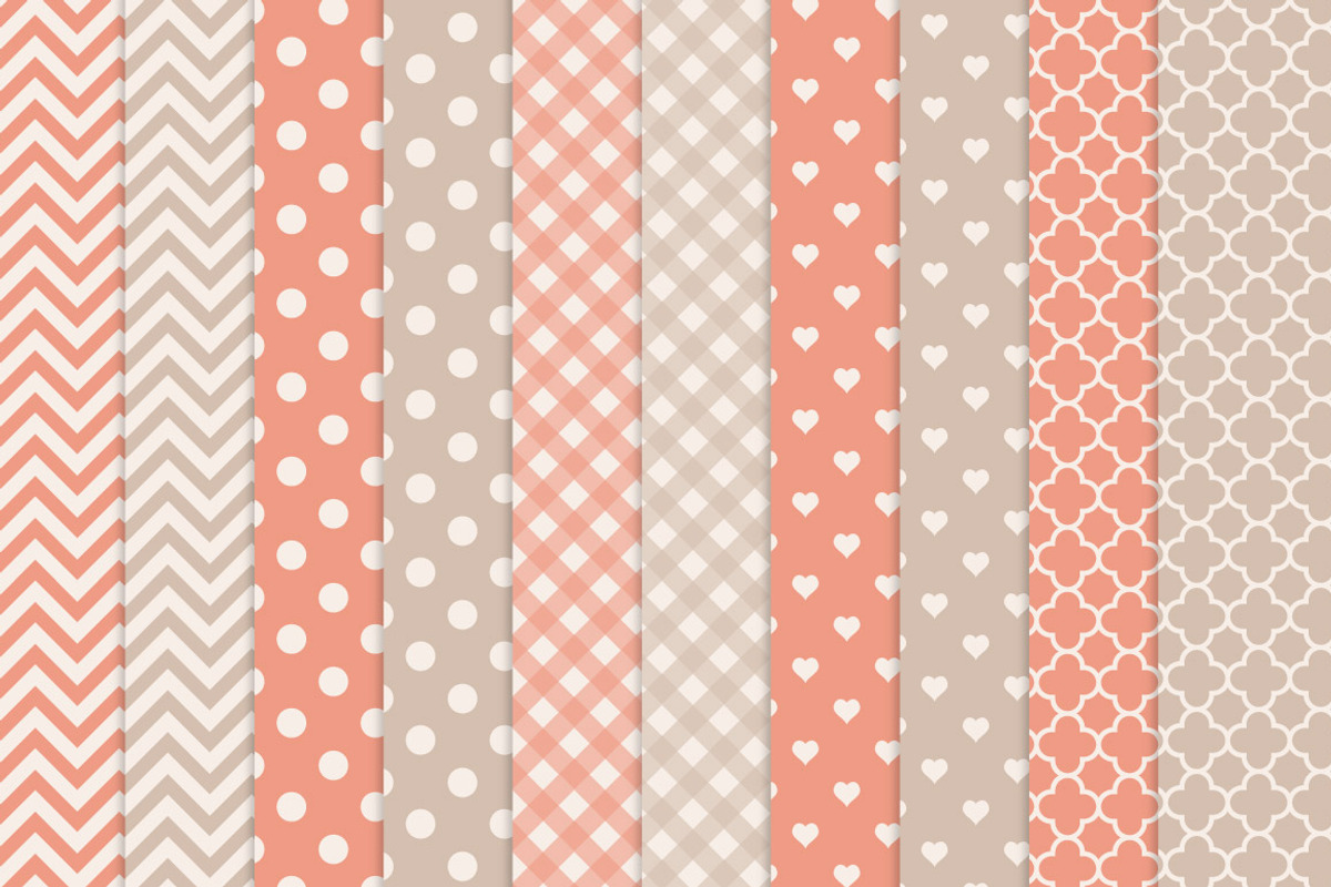 Vintage Peach Owl Vectors & Papers, an Animal Illustration by Amanda Ilkov (Photo 3 of 3)